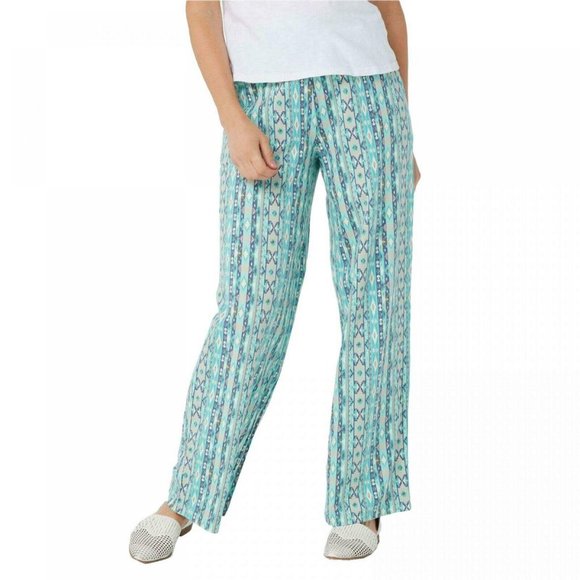 Denim&Co Pants & Jumpsuits Nwt Wide Leg Beach Pants Tall Xxs